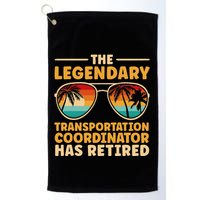Retired Transportation Coordinator Retirement Golf Towel