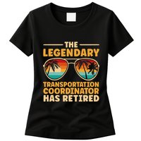 Retired Transportation Coordinator Retirement Womens T-Shirt