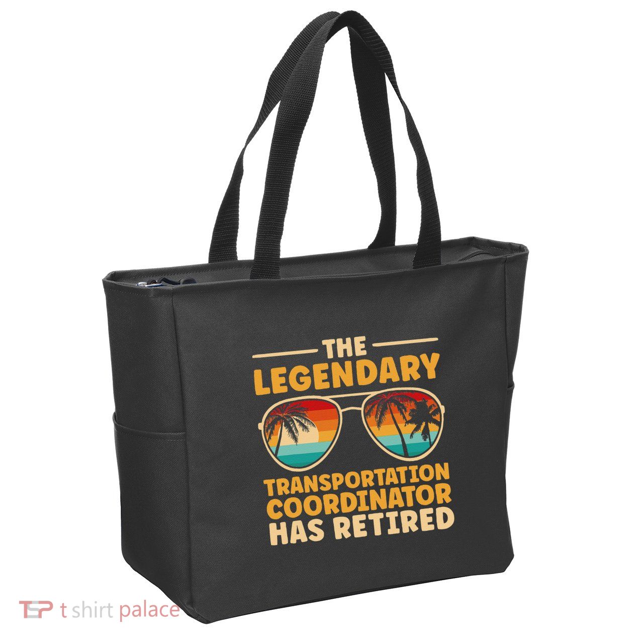 Retired Transportation Coordinator Retirement Zip Tote Bag
