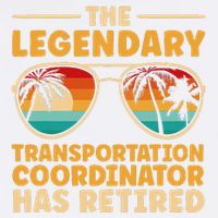 Retired Transportation Coordinator Retirement Garment-Dyed Sweatshirt