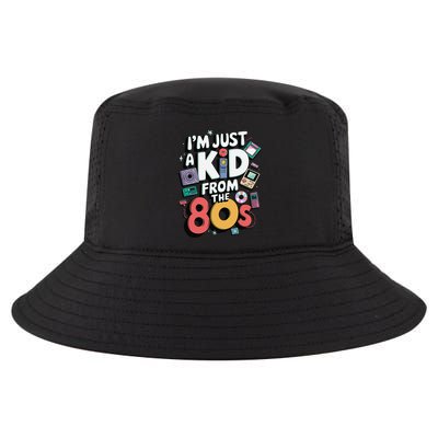 Retro Time Capsule Throwback 80s Electronics Vibes Funny Cool Comfort Performance Bucket Hat