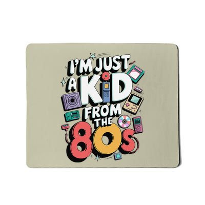 Retro Time Capsule Throwback 80s Electronics Vibes Funny Mousepad
