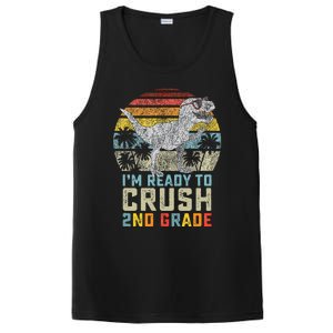 Ready To Crush Second 2nd Grade Dinosaur Back To School PosiCharge Competitor Tank