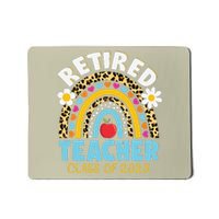 Retired Teacher Class Of 2025 Rainbow Teachers Retirement Mousepad