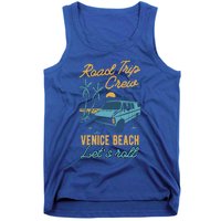 Road Trip Crew Venice Beach Lets Roll Matching Group Vannin Gift Tank Top