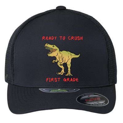 Ready To Crush First Grade Back To School Flexfit Unipanel Trucker Cap