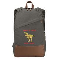 Ready To Crush First Grade Back To School Cotton Canvas Backpack