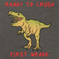 Ready To Crush First Grade Back To School Cotton Canvas Backpack