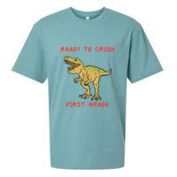 Ready To Crush First Grade Back To School Sueded Cloud Jersey T-Shirt