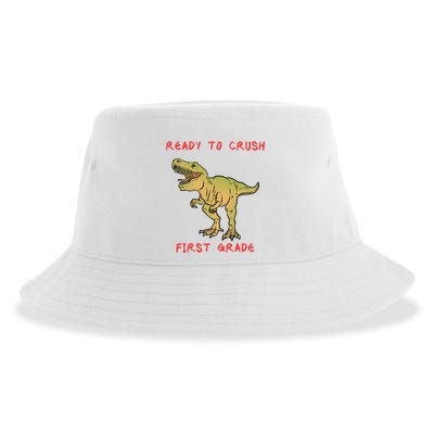 Ready To Crush First Grade Back To School Sustainable Bucket Hat