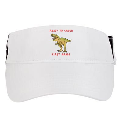 Ready To Crush First Grade Back To School Adult Drive Performance Visor