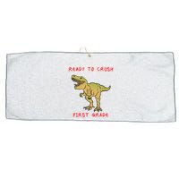 Ready To Crush First Grade Back To School Large Microfiber Waffle Golf Towel