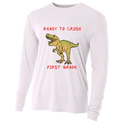 Ready To Crush First Grade Back To School Cooling Performance Long Sleeve Crew