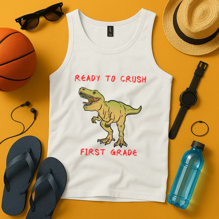 Ready To Crush First Grade Back To School Tank Top