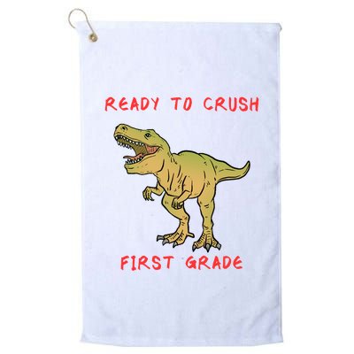 Ready To Crush First Grade Back To School Golf Towel