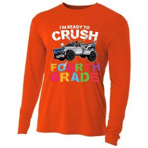 Ready To Crush Fourth Grade Cute 4Th Grade Gift Cooling Performance Long Sleeve Crew