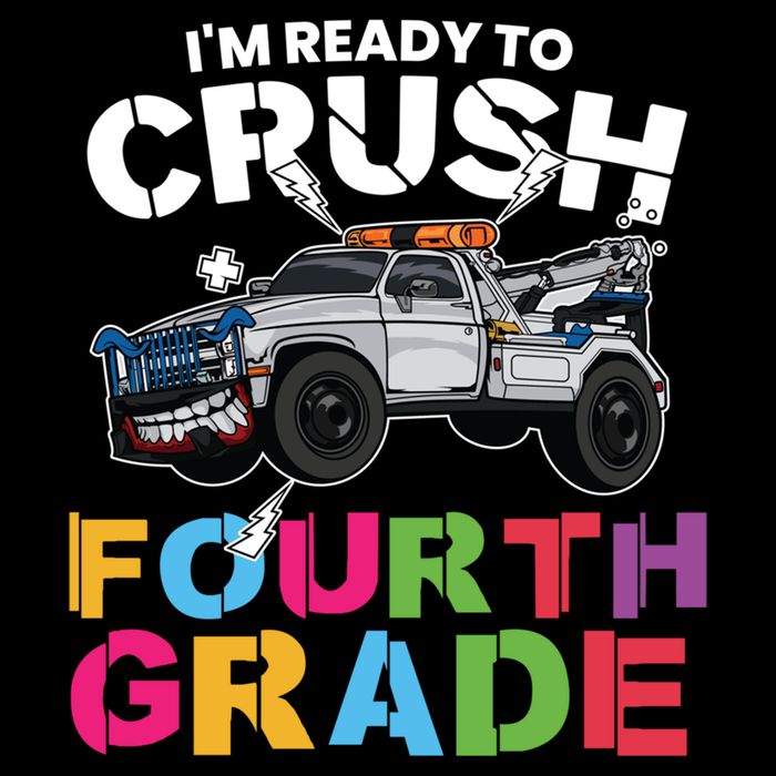 Ready To Crush Fourth Grade Cute 4Th Grade Gift Cooling Performance Crew T-Shirt