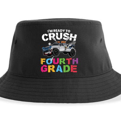 Ready To Crush Fourth Grade Cute 4Th Grade Gift Sustainable Bucket Hat