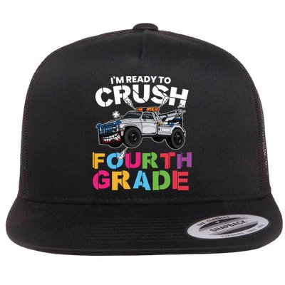 Ready To Crush Fourth Grade Cute 4Th Grade Gift Flatbill Hat