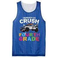 Ready To Crush Fourth Grade Cute 4Th Grade Gift Mesh Reversible Basketball Jersey Tank