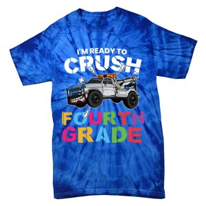 Ready To Crush Fourth Grade Cute 4Th Grade Gift Tie-Dye T-Shirt