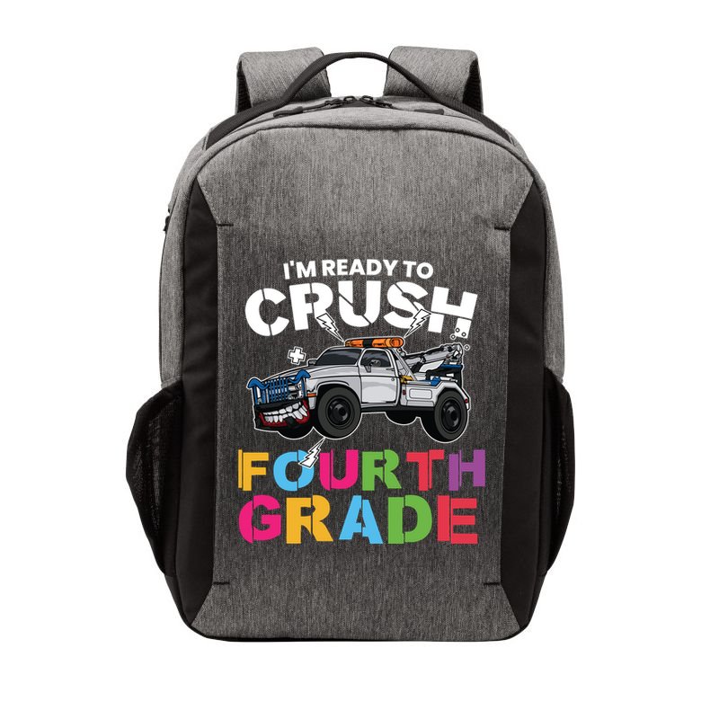 Ready To Crush Fourth Grade Cute 4Th Grade Gift Vector Backpack