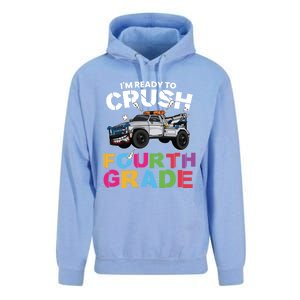 Ready To Crush Fourth Grade Cute 4Th Grade Gift Unisex Surf Hoodie