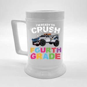 Ready To Crush Fourth Grade Cute 4Th Grade Gift Beer Stein