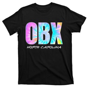 Retro Tie Dye OBX North Carolina Outer Banks T-Shirt