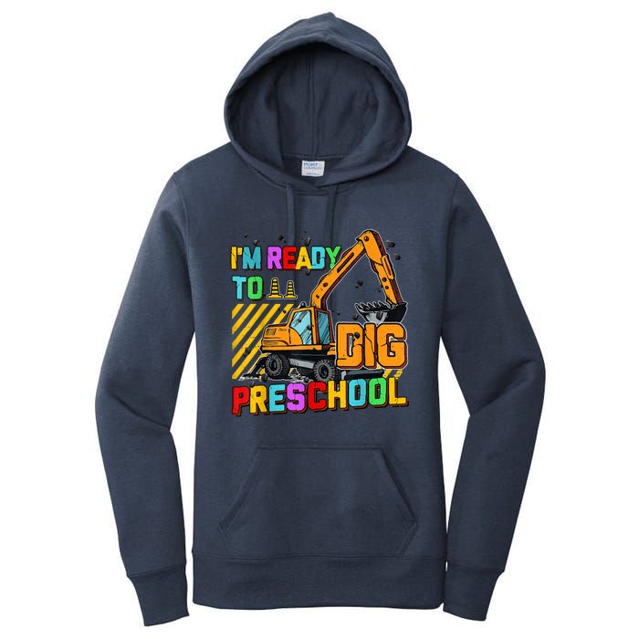 Ready To Dig Preschool Construction Back To School Men Boy Women's Pullover Hoodie