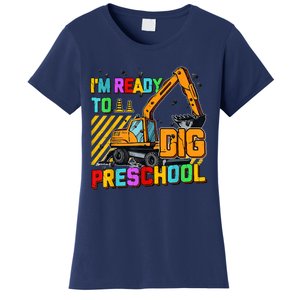 Ready To Dig Preschool Construction Back To School Men Boy Women's T-Shirt