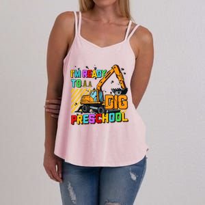 Ready To Dig Preschool Construction Back To School Men Boy Women's Strappy Tank