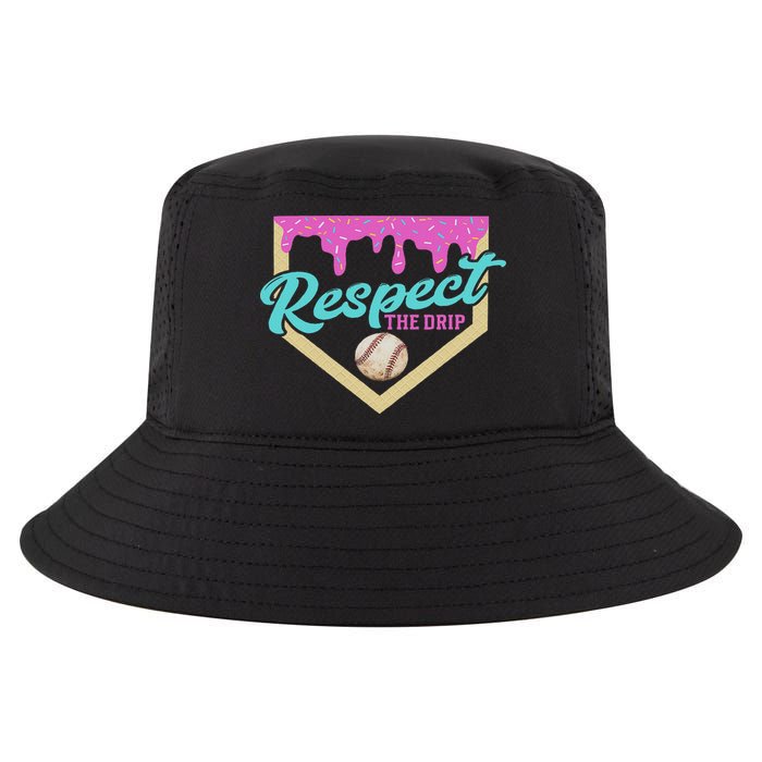 Respect The Drip Ice Cream Dripping Cool Comfort Performance Bucket Hat
