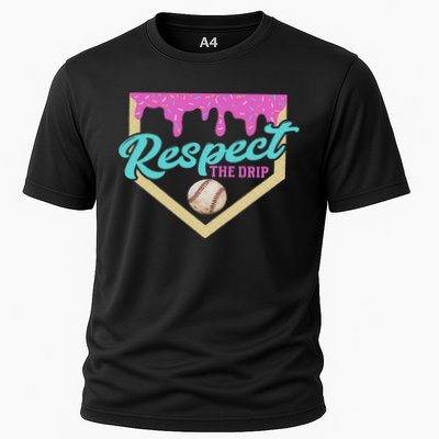 Respect The Drip Ice Cream Dripping Performance Shirt