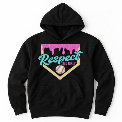 Respect The Drip Ice Cream Dripping Hoodie
