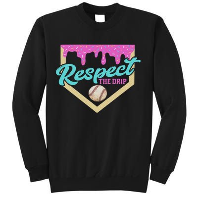 Respect The Drip Ice Cream Dripping Sweatshirt