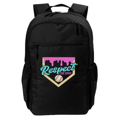 Respect The Drip Ice Cream Dripping Backpack