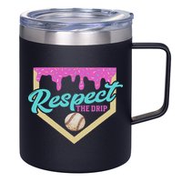 Respect The Drip Ice Cream Dripping 12oz Stainless Steel Coffee Mug