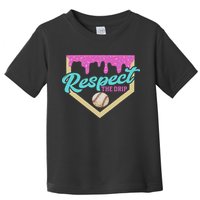 Respect The Drip Ice Cream Dripping Toddler T-Shirt