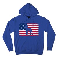 Rat Terrier Dog Lover 4th Of July Patriotic American Flag Cute Gift Hoodie