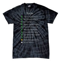 Red To Do List Horse & Cowboy Adventure Gamer Tie-Dye T-Shirt