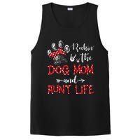 Rockin' The Dog Mom and Aunt Life Dog Lover Mothers Day PosiCharge Competitor Tank