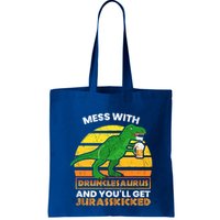 Retro Tgiftrex Druncle Drunclesaurus Slogan Funny Unclesaurus Gift Bag