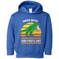 Retro Tgiftrex Druncle Drunclesaurus Slogan Funny Unclesaurus Gift Toddler Hoodie