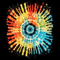 Retro Tie Dye 60s 70s Hippie Aesthetic Graphic Art 100 Impact Tech Backpack