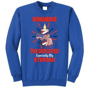 Remember The Deployed Stepdad Design Gift Sweatshirt