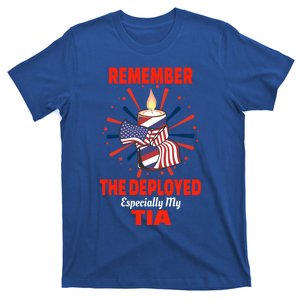 Remember The Deployed Tia Design For Sobrina Or Sobrino Gift T-Shirt