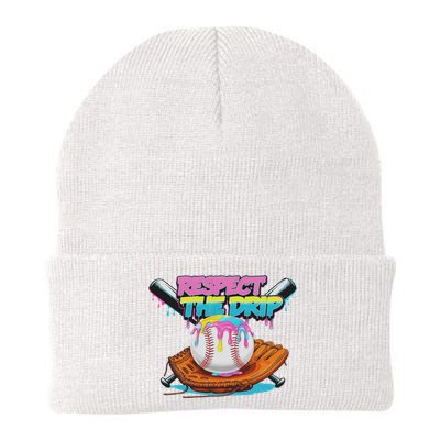 Respect The Drip Baseball Bat Glove Ice Cream Drip Beanie