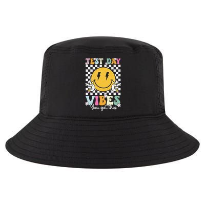 Retro Test Day Vibes You Got This Motivation Teacher Cool Comfort Performance Bucket Hat
