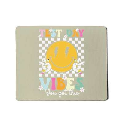 Retro Test Day Vibes You Got This Motivation Teacher Mousepad